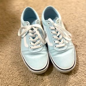 Vans- Old Skool Baby Blue shoes, women’s size 7.5